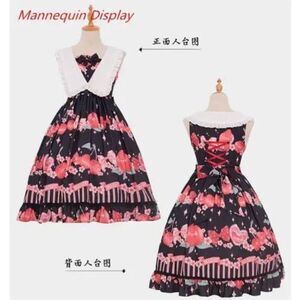 Lolita Cherry Flower Dress